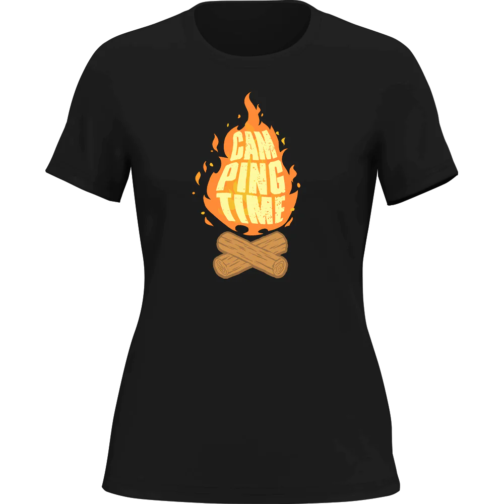 Camp Fire T-Shirt for Women