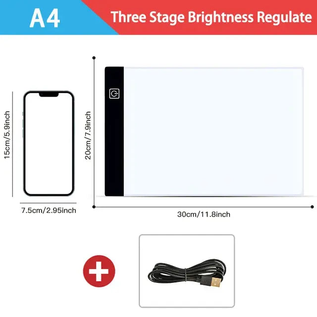 Dimmable LED Drawing Pad: Creative Kids&