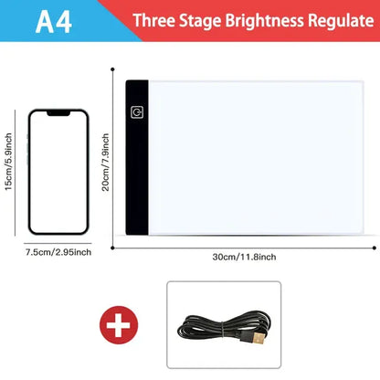 Dimmable LED Drawing Pad: Creative Kids&