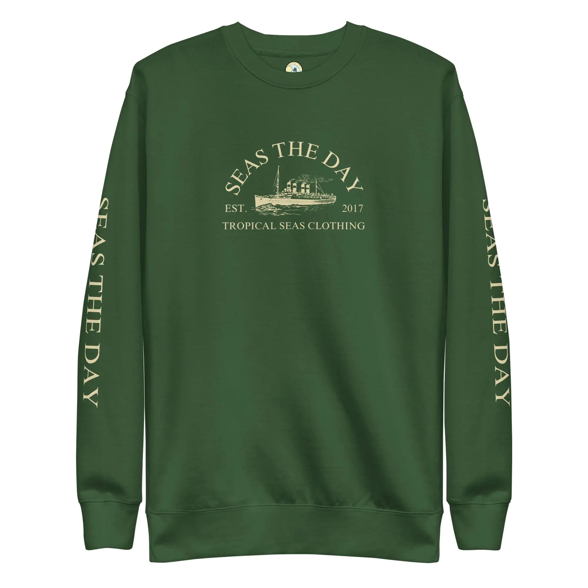 Seas The Day Ship Premium Sweatshirt