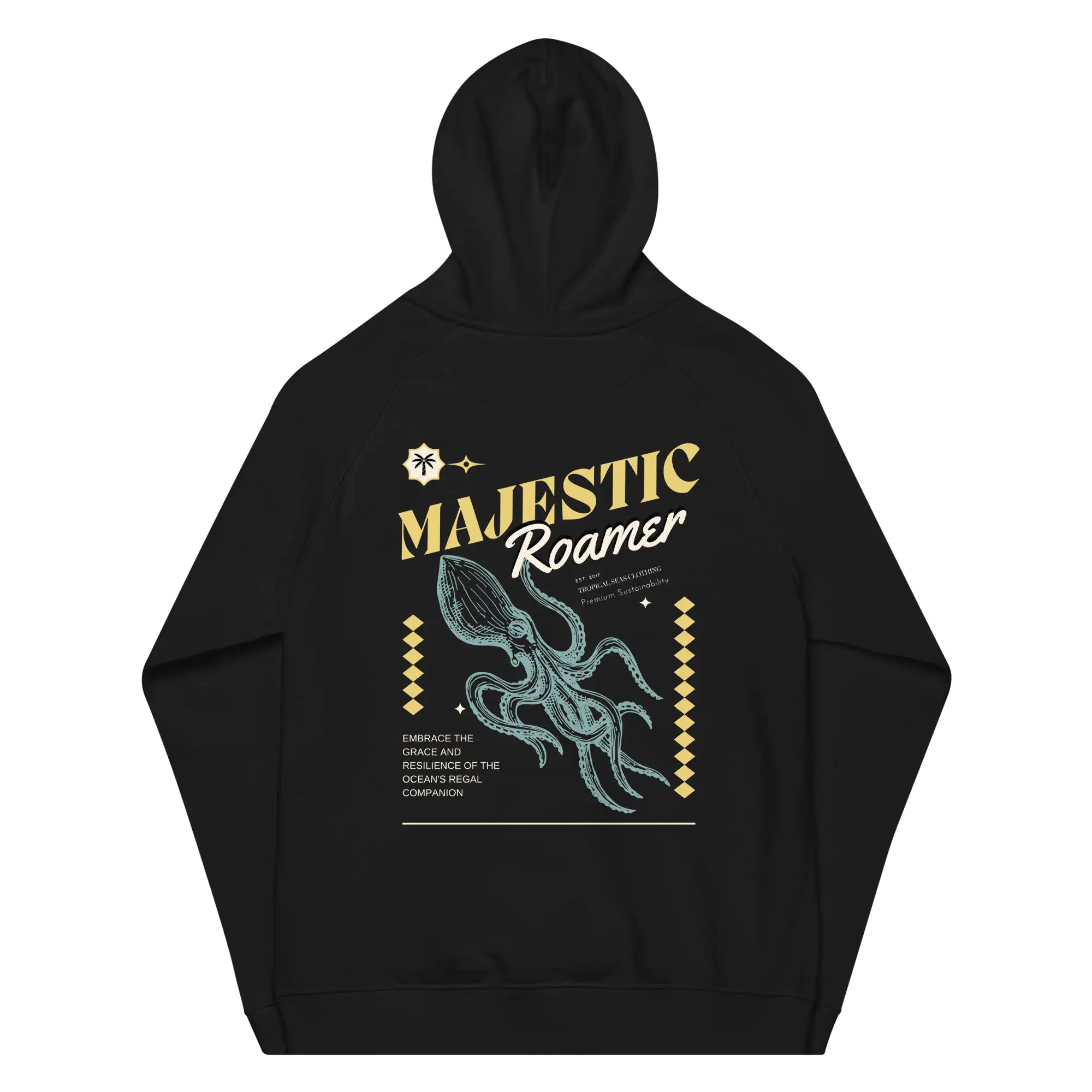 Premium Majestic Roamer Eco Hoodie - Giant Squid Edition