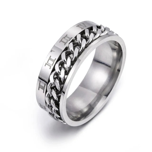 Steel Chain Rotatable Ring