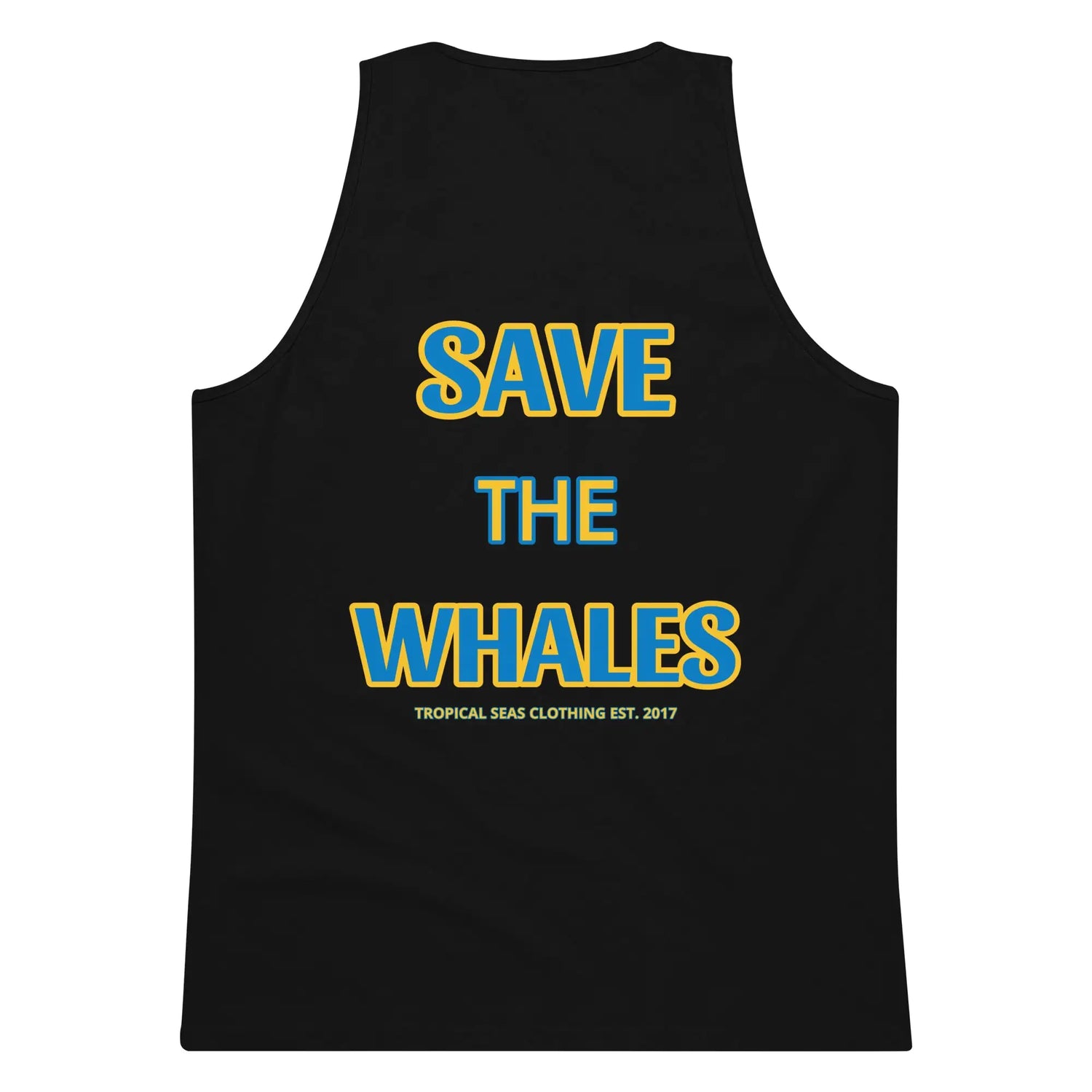 Men’s Premium Save the Whales Tank Top