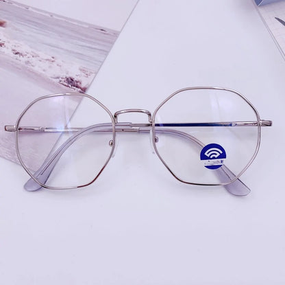 Vintage Round Blue Light Glasses