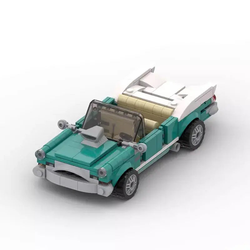 Vintage Car Blocks Bricks Toys