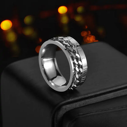 Rotatable Stainless Steel  Ring