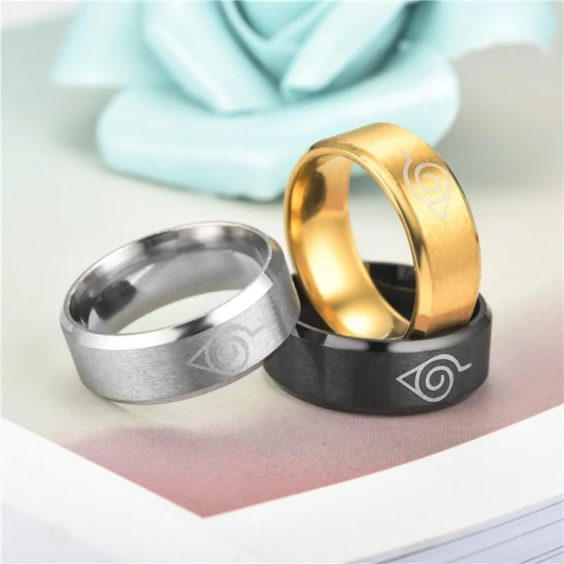 Hokage Titanium Steel Ring