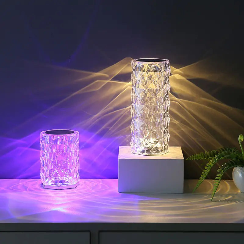 LED Crystal Table Lamp