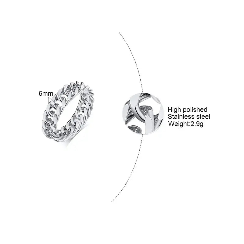 Link Chain Ring