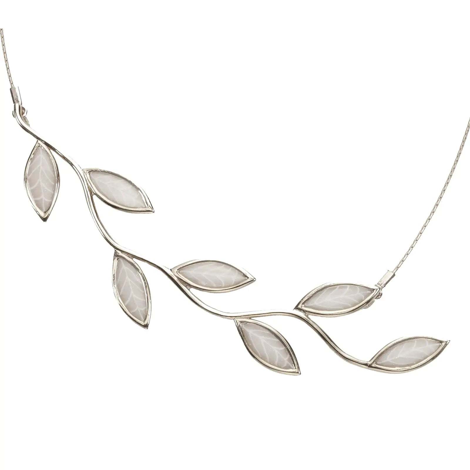 Large Olive Leaf Necklace