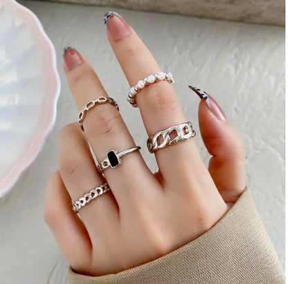 Boho Ring Set