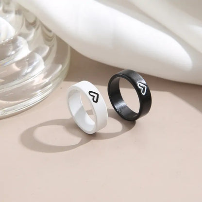 Heart-Shape Couple Ring