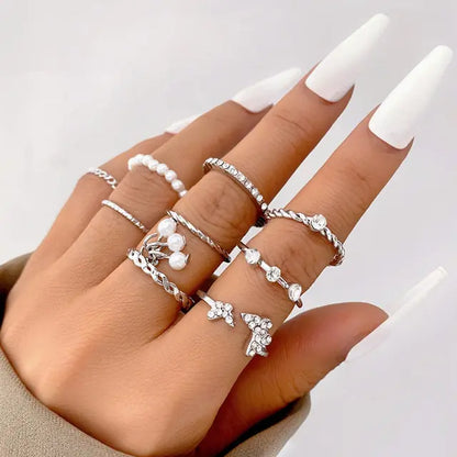 Spiral Shape Ring Set